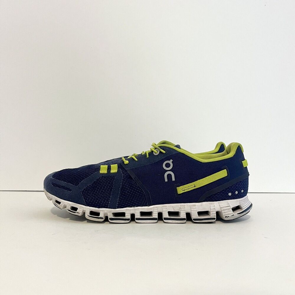 On Cloud Cloudflyer Neon Navy Blue Cushion Low Running Tennis Wmns 10.5 UK 8.5